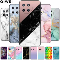 For Realme 11 4G Case 6.4'' Soft Silicone Luxury Marble TPU Phone Cases for Realme11 4G Covers Capa Realme 11 Shockproof Shells