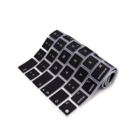 Silicone For Macbook Pro 14 Inch 2021 M1 A2442/ Pro 16 Inch 2021 M1 Max A2485 Ultra-Thin German Keyboard Cover