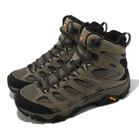 【MERRELL】越野鞋 Moab 3 APEX Mid WP 男鞋 棕 登山鞋 防水 黃金大底 戶外 郊山 中筒(ML037161)