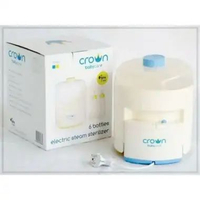 Crown Baby 6 Botol Alat Sterilizer Bottle -