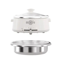 Stainless Steel Uncoated Electric Multifunctional Pot Household Boiling Electric Hot Pot