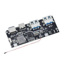 QC4 PD3.0 22.5W 5 Port 2 Way Power Bank Module Circuit Board DIY Motherboard (1 Pcs)