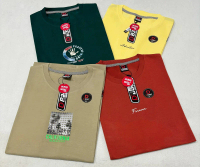 PAKET 4PCS 100RB KAOS DISTRO  DAN WANITA MIX BRAND TERLARIS SIZE M-L-XL-XXL-3XL SEMI KATUN 24S Baju 