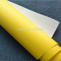 Yellow Matte Vinyl Wrap Matte Yellow Vinyl Matte Yellow Wrap Air Free For Car Decals Free Ship Size 1.52*30m/Roll