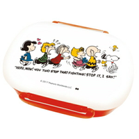 史努比 便當盒 跑步 午餐盒 餐具 日本製 正版授權J00012408