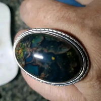 Batu Cincin Garut Tembaga Tua Natural Alam Kode i/25