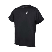 ASICS 男短袖T恤-運動 反光 上衣 慢跑 吸濕排汗 亞瑟士 2031E355-001 黑銀
