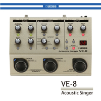 【非凡樂器】BOSS VE-8 Acoustic Singer 人聲 / 木吉他 / 效果器 / 公司貨
