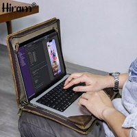牛皮筆記本電腦保護套適用於 Macbook Pro 14 Macbook Air 保護套手提包