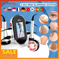 40K Cavitation Body Slimming Machine 6 Poles RF Body Shaping Massager RF LED Facial Photon Rejuvenation Skin Tightening Firming