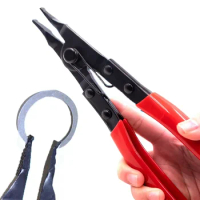 Flat Nose Pliers for Automatic Transmission Repair Rim Circlip Pliers Flat Jaw Pliers Retaining Spring Assist Tool Anti-slip