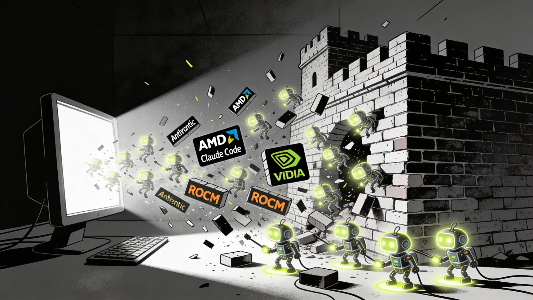 AI Coding Agent Claude Code Reportedly Ports NVIDIA CUDA to AMD ROCm in ...