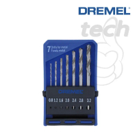 Mata Bor Besi Kayu Plastic Drill Bit Set DREMEL 628 7pcs/pack