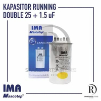 Kapasitor Ganda AC / Capacitor Ganda AC 25 + 1,5UF IMA Mascotop