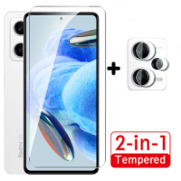 2in1 Tempered Glass For Xiaomi Redmi Note 12 Pro Plus 5G Camera Screen Protector Redmy Note12 Pro+ Note12Pro Speed 12S 4G 2023