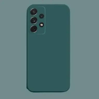 Soft Case Samsung A32 4G, A32 5G Silikon Candy Macaron Bludru A32 5G Hijau Tua