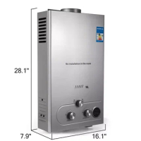 PEIXU- 18L intelligently adjustable wholesale gas water heater and instant gas water heater