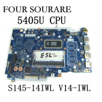For Lenovo ideapad S145-14IWL V14-IWL Laptop Motherboard 5405U CPU 5B20S41759 FS540 NM-C121 Mainboard