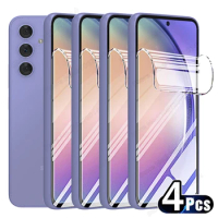 4PCS Hydrogel Film For Samsung Galaxy A54 A53 5G Screen Protectors For Samsung A14 A15 A55 A25 A35 A13 A12 A24 A52 A32 A33 A34