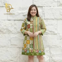 TUNIK PIAS KOIN PREMIUM JUMBO LD 125 LD 130 LD LD 135 140 LD 150 | DRESS WANITA BATIK CAP PREMIUM LD