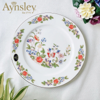 【英國Aynsley】小屋花園系列 骨瓷餐盤(20cm) 喬遷禮 入厝禮