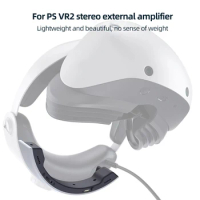For PS VR2 Headset Amplifier 3.5mm Audio Interface Stereo External Amplifier Portable Mini Audio Speaker for PlayStation VR 2