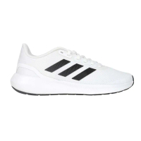 【adidas 愛迪達】RUNFALCON 3.0 男慢跑鞋-運動 路跑 愛迪達 輕量 白黑(HQ3789)