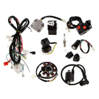 Complete Electrics CDI Wiring Loom Harness for 150cc 250cc ATV