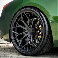 Wheelux high quality forged custom black bronze color passenger car wheels 5x112 CB66.6 18 19 20 21 inch for bmw rims