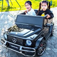 奔馳大g兒童電動車寶寶四輪遙控越野汽車雙人小孩玩具車可坐大人