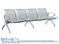 ╭☆雪之屋居家生活館☆╯R297-06 WT-360不鏽鋼四人座排椅/公共椅/等候椅