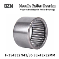 2PCS F-354332 943/35 35x43x32 mm F-series Full Needle Roller Bearing Without Inner Ring