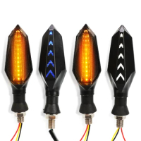 Motorcycle 12 LED Turn Signal Lights Blinker Front Rear Lights for Yamaha MT07 FZ07 mt09 fz09 MT 07 09 2014-2018 2015 2016 2017
