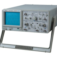 TOS-2020CT Dual Trace Oscilloscope with Component Tester Dual Channel Analog Oscilloscope 20MHz