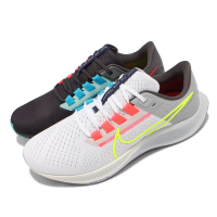 【NIKE 耐吉】慢跑鞋 Zoom Pegasus 38 LE 男鞋 氣墊 舒適 避震 路跑 健身 鴛鴦配色 灰 白(DJ3128-001)