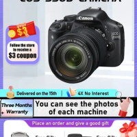 Canon EOS 500D 550D 600D 650D 700D Half-Frame Digital Professional Photo SLR Cameras Half Frameset 4k Video HD Photography（Used）