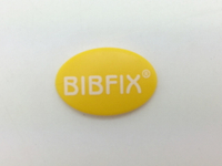 Bibfix號碼布塑膠扣 (黃色)