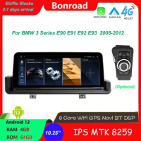 Bonroad 10.25'' BMW E90 Android Car Multimedia Player for BMW E90 E91 E92 E93 2005-2012 iDrive GPS Navigation Wireless Carplay
