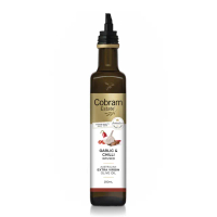 即期品【Cobram Estate】澳洲特級初榨橄欖油-大蒜辣椒風味-250ml（Garlic &amp; Chilli）(效期至2025/9/25)