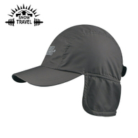 【SNOW TRAVEL 雙層防風棒球遮耳帽《灰色》】AR-50/保暖帽/棒球帽/鴨舌帽/護耳帽