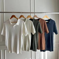 BARON New Premium London Polo เสื้อโปโลผ้าร่องนุ่มรุ่นใหม่