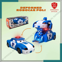 Mobil Robocar Poli Universe Warrior Deformation Robot Berubah Otomatis Mainan Anak