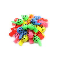 Football Whistles Bulk 25 Pieces with Rope Loud Crisp Soccer Whistle Outdoor Sport Coaches Referee Cheering Squad Supply