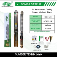 POMPA SUBMERSIBLE 4SDM 3/11-1HP+KABEL 70METER