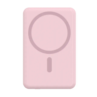 【mophie】essentials Snap+ Powerstation 5K 10W 1孔磁吸行動電源粉色(無線/Magsafe/蘋果官方合作品牌)