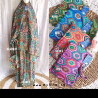 IFANI || MUKENA DEWASA || MUKENA KUDA MAS || MUKENA RAYON PREMIUM