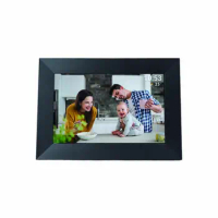 AliExpress Collection Frameo 32GB Memory 10.1 Inch Smart Digital Picture Frame Wood WiFi IPS HD 1080P Electronic Digital Photo