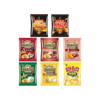 【KOIKEYA 湖池屋】卡辣姆久洋芋片61-66gX10入/箱(八款口味任一箱-部份短效)
