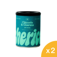 【Cherico】天然菊苣咖啡 瓜拿納風味 80g/罐 共2罐(法國產)