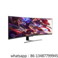 Full High-definition LED Monitor 49 Inch 4k Curved Computer Gaming Monitor 144HZ 1MS